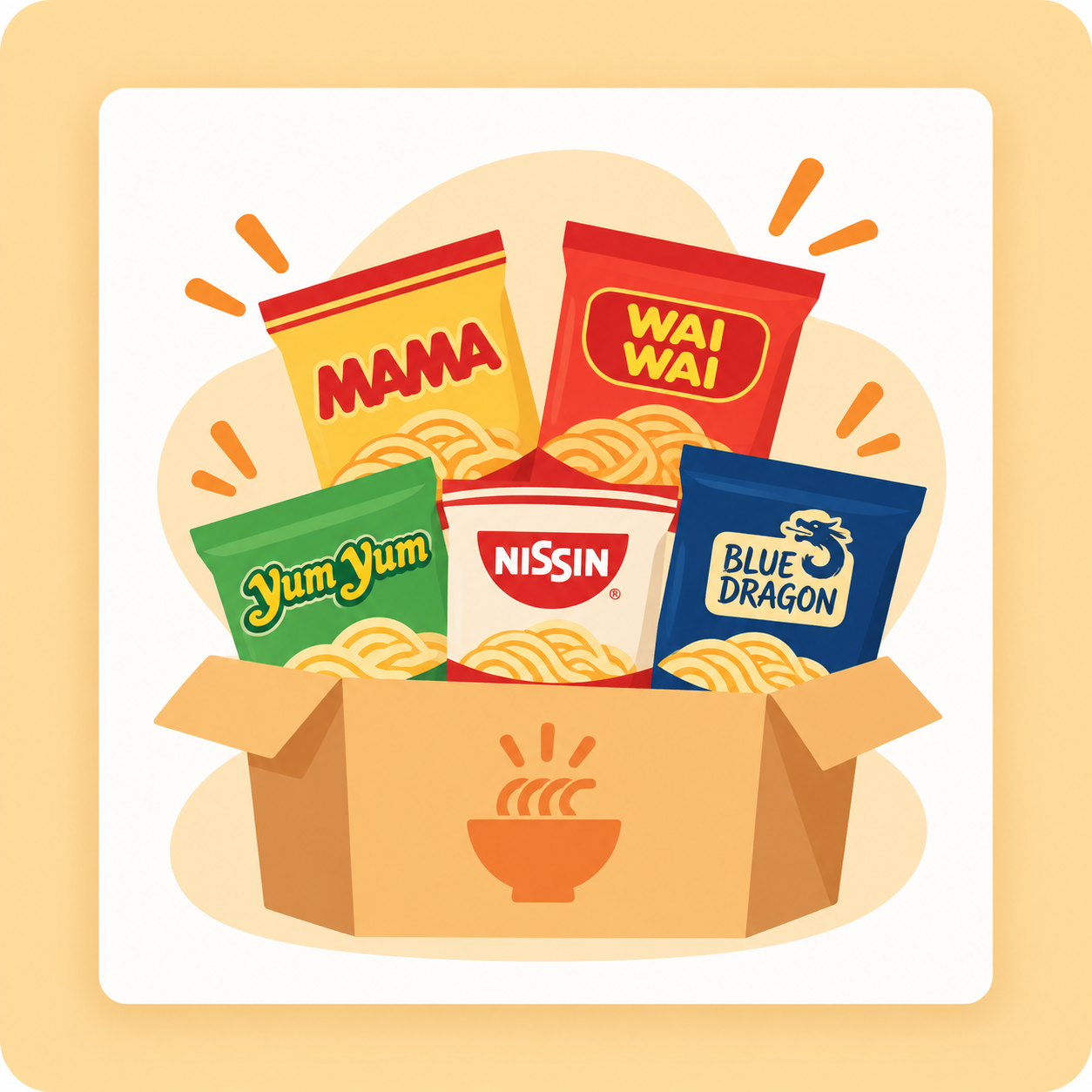 popular thai noodle brands