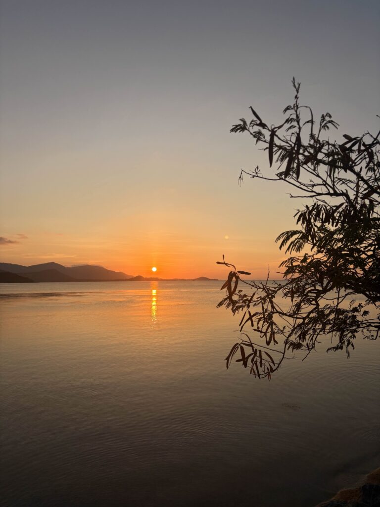 sunset thailand koh samui